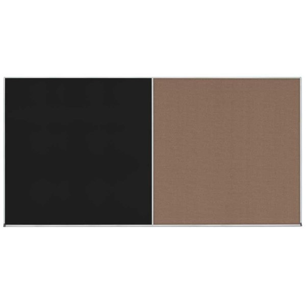 Enclosed Corkboard, 1 Door, 24